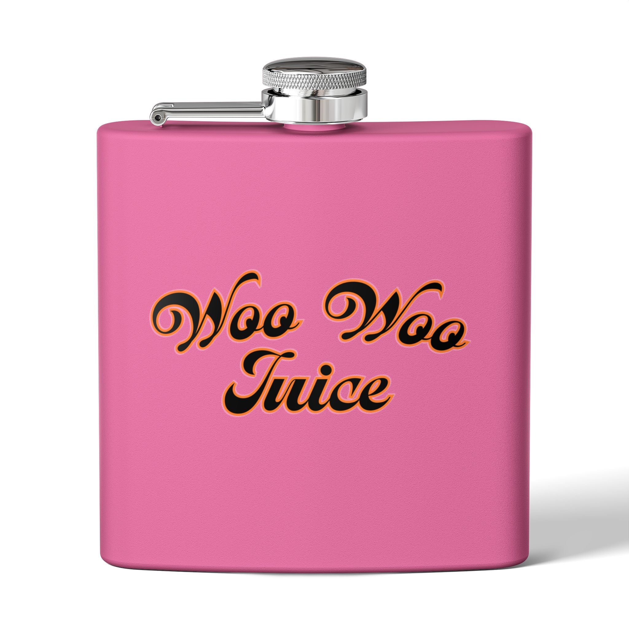 Woo Woo Juice 6 oz Metal Flask | Funny Mystical Witchy Gift