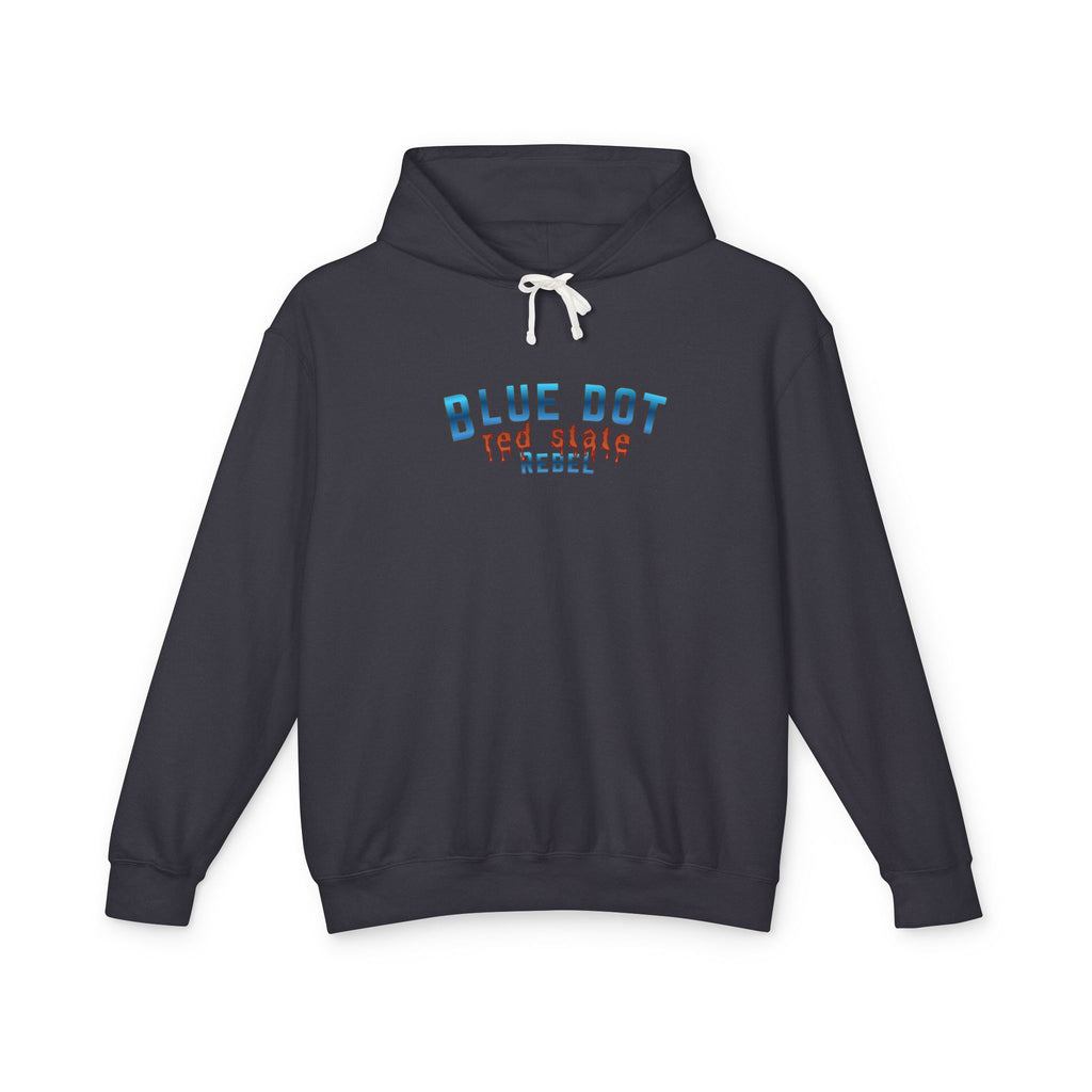 Blue Dot Red State Rebel Hoodie | Blue Dot Political Pullover