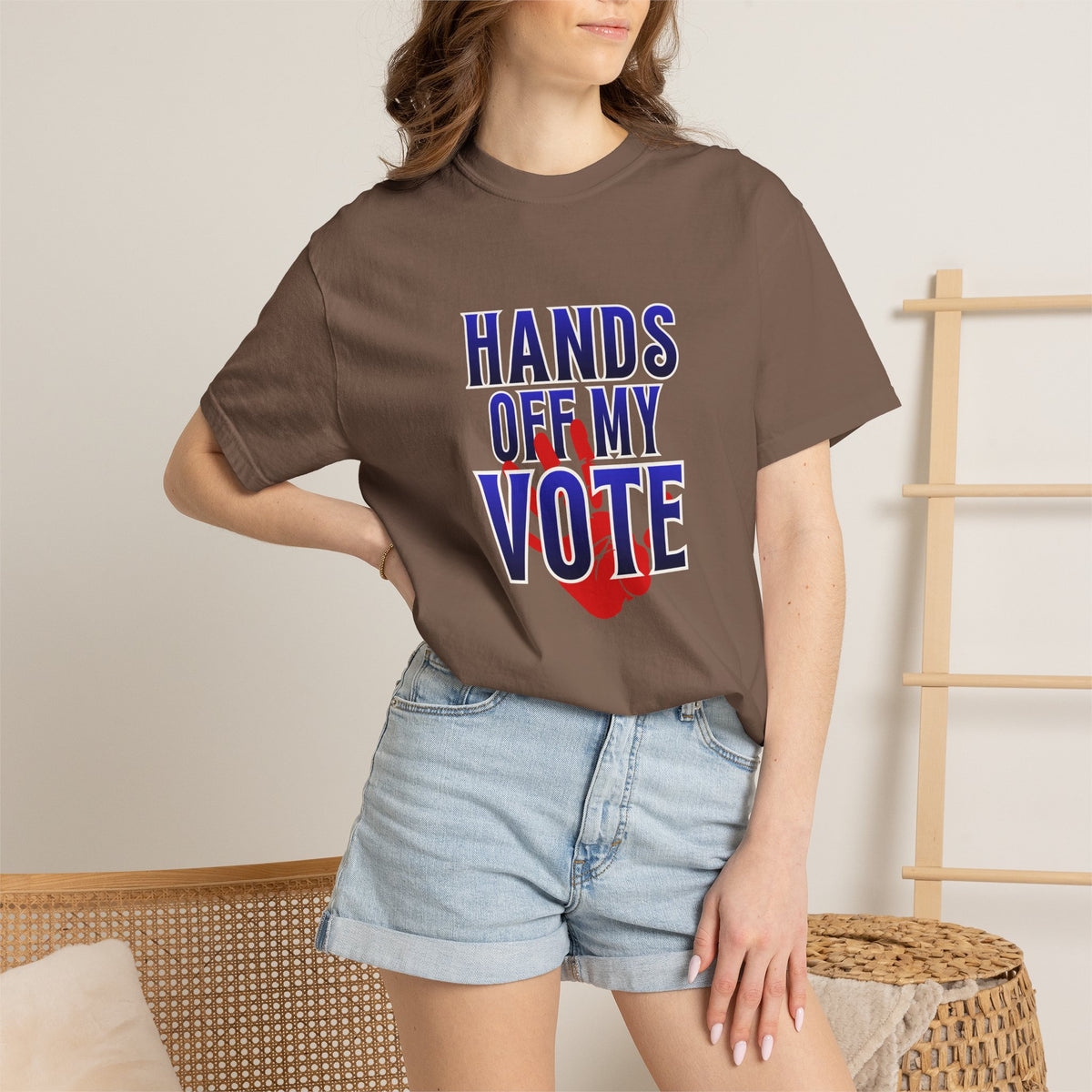 Hands Off My Vote Shirt | Political Voting Tee | Comfort Colors Unisex T-Shirt