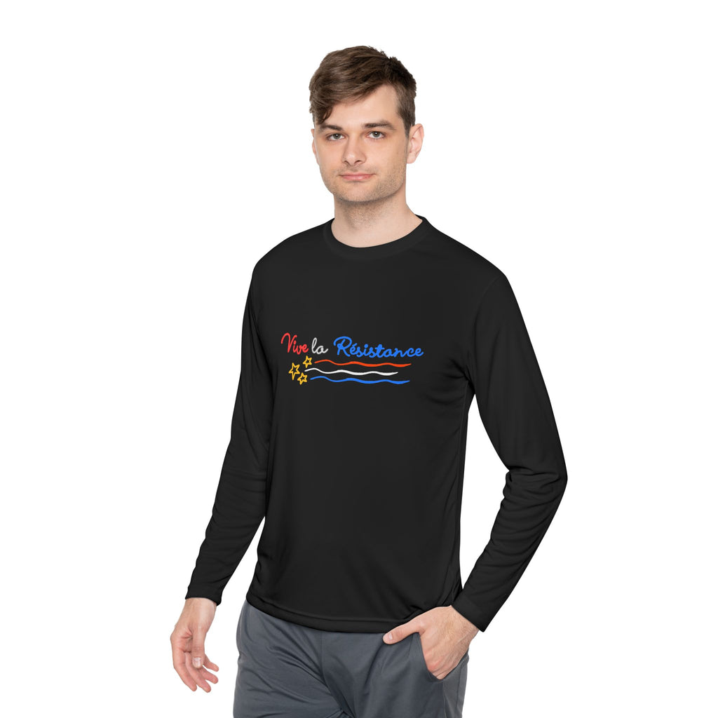 Vive Le Resistance T-Shirt | Red White & Blue Patriotic Graphic Tee | Sports-Tek Lightweight