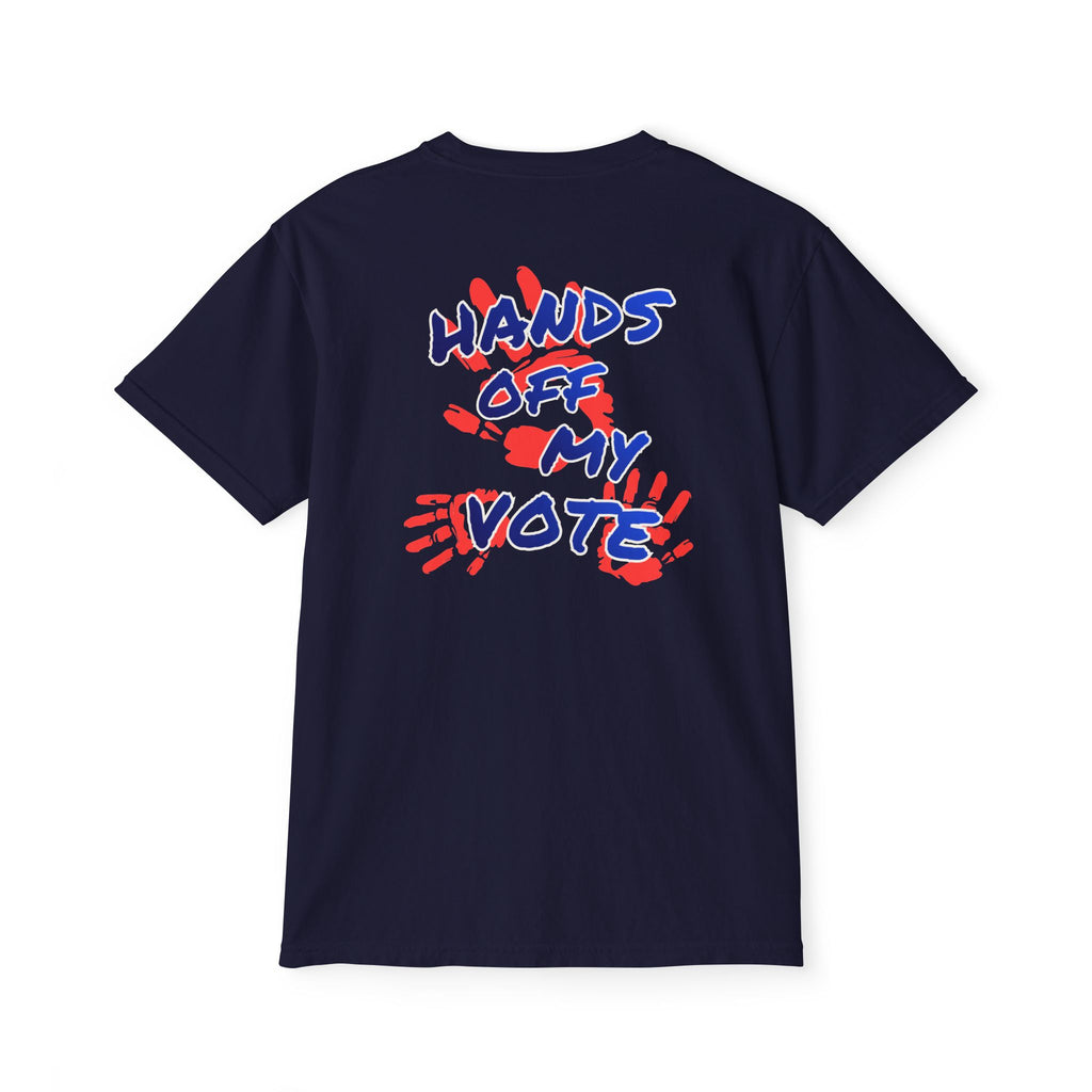 Hands Off My Vote Shirt | Political Voting Tee | Comfort Colors Pocket Unisex T-Shirt