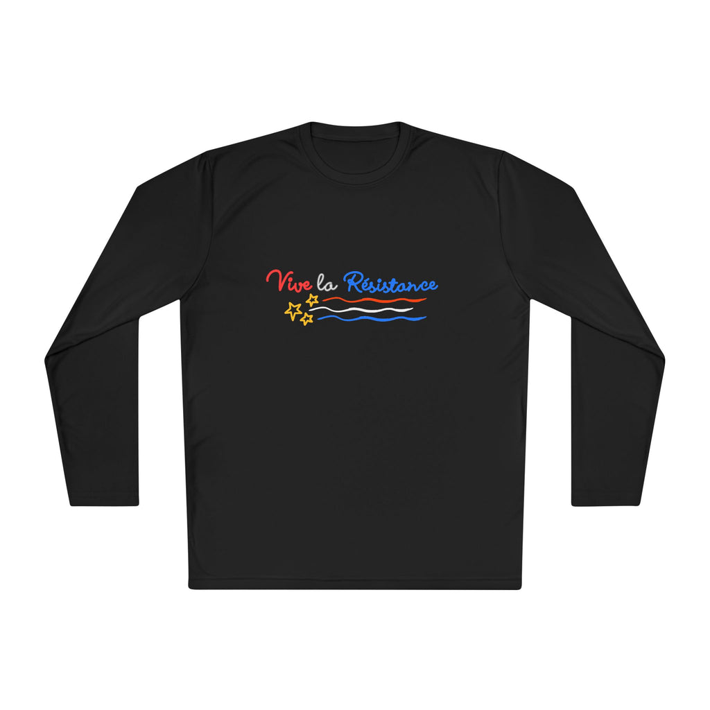 Vive Le Resistance T-Shirt | Red White & Blue Patriotic Graphic Tee | Sports-Tek Lightweight