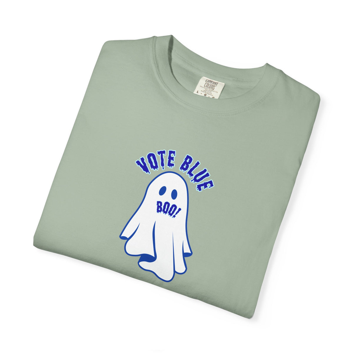 Vote Blue, Boo! Halloween T-Shirt | Comfort Colors Political Tee