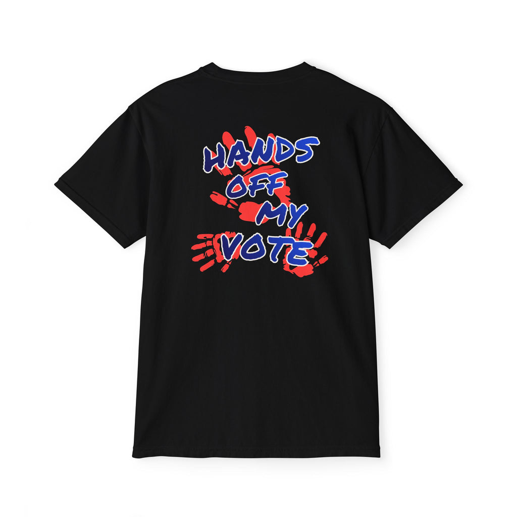 Hands Off My Vote Shirt | Political Voting Tee | Comfort Colors Pocket Unisex T-Shirt