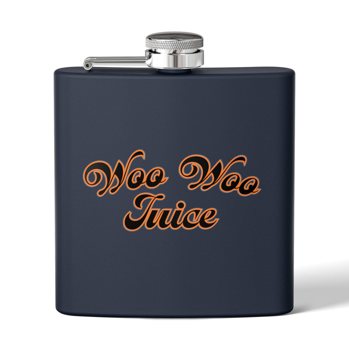 Woo Woo Juice 6 oz Metal Flask | Funny Mystical Witchy Gift