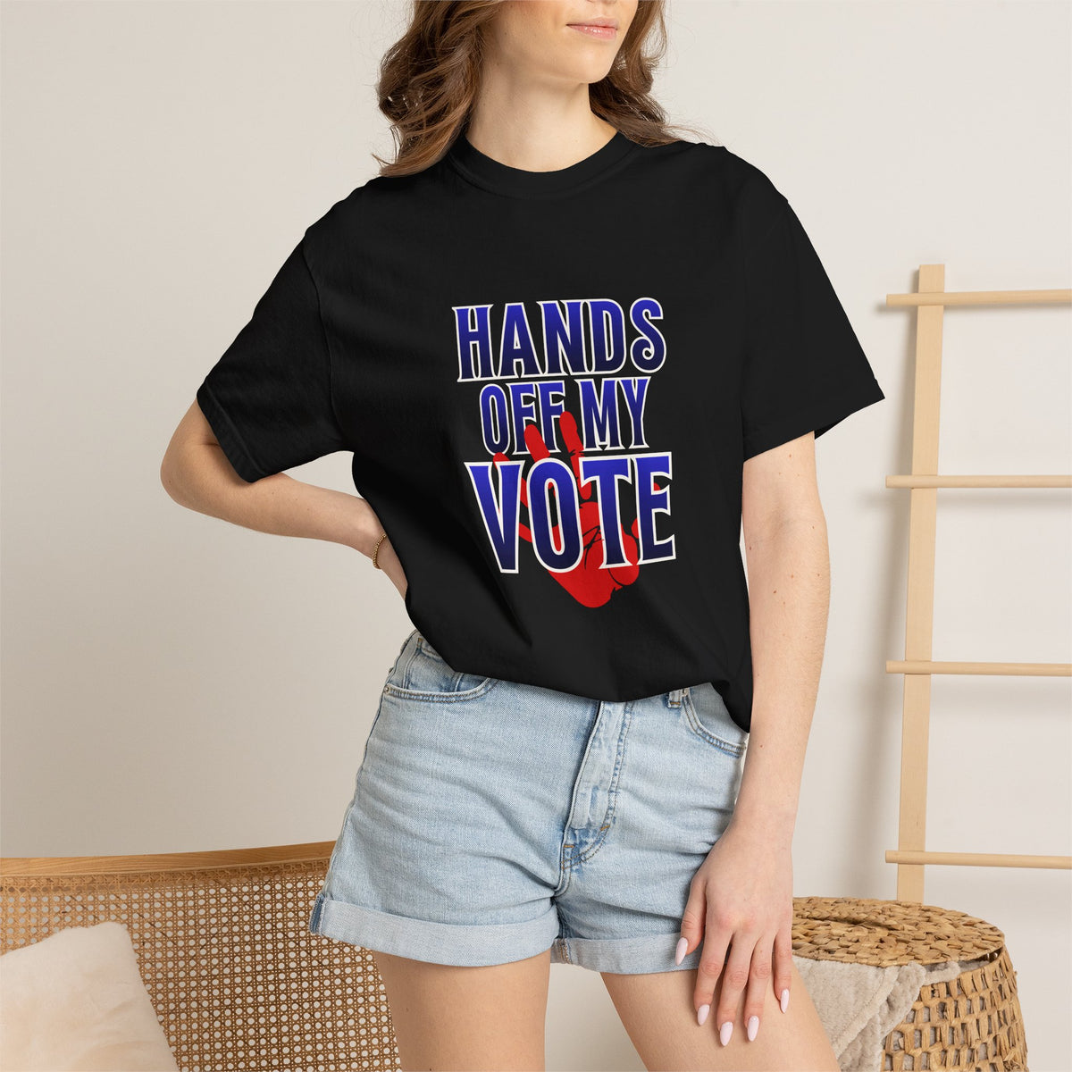 Hands Off My Vote Shirt | Political Voting Tee | Comfort Colors Unisex T-Shirt