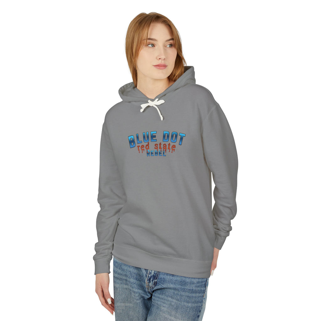 Blue Dot Red State Rebel Hoodie | Blue Dot Political Pullover