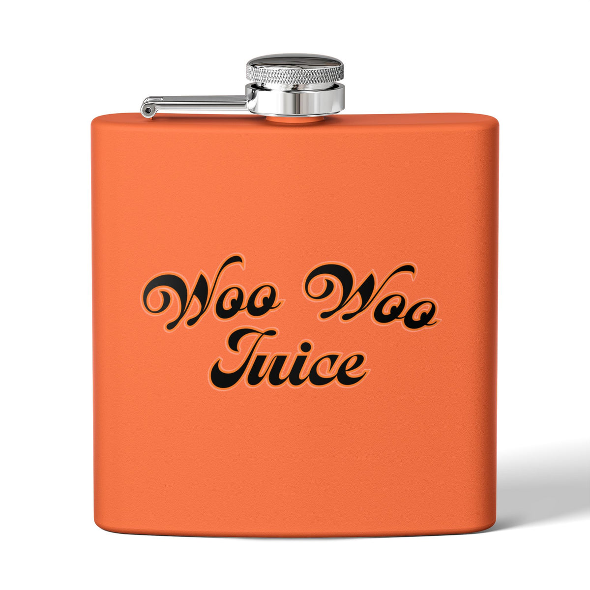 Woo Woo Juice 6 oz Metal Flask | Funny Mystical Witchy Gift