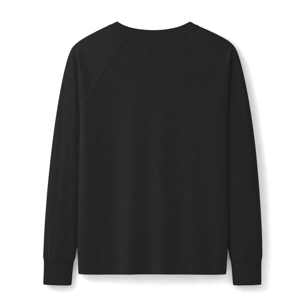 Smug Mug Women's Crewneck Sweatshirt - Lightweight French Terry Long Sleeve