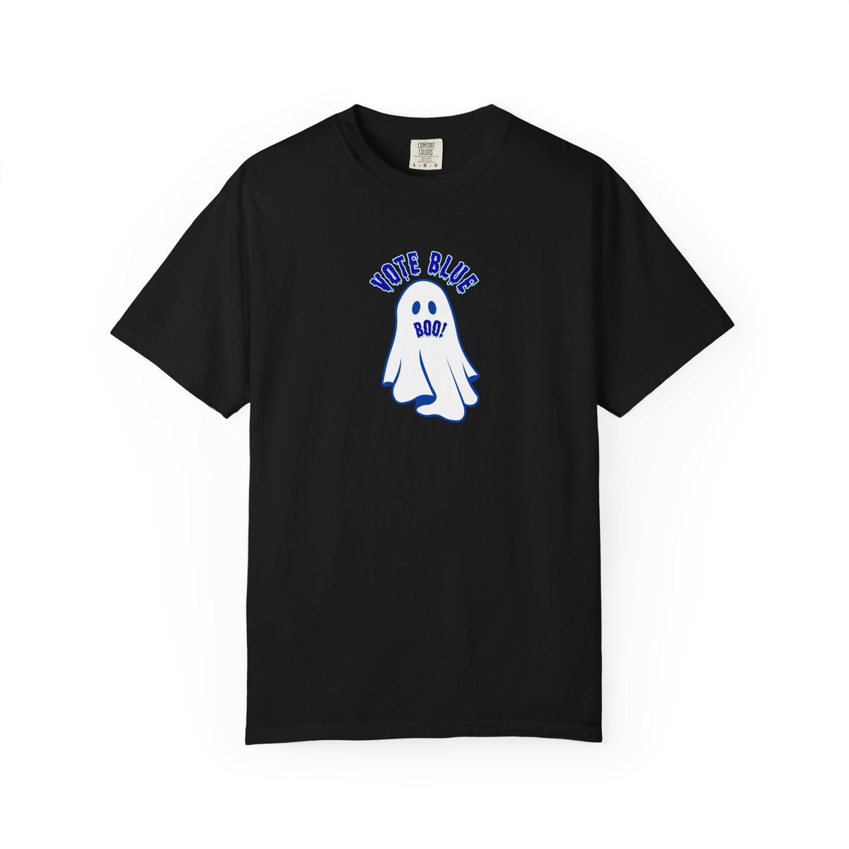 Vote Blue, Boo! Halloween T-Shirt | Comfort Colors Political Tee