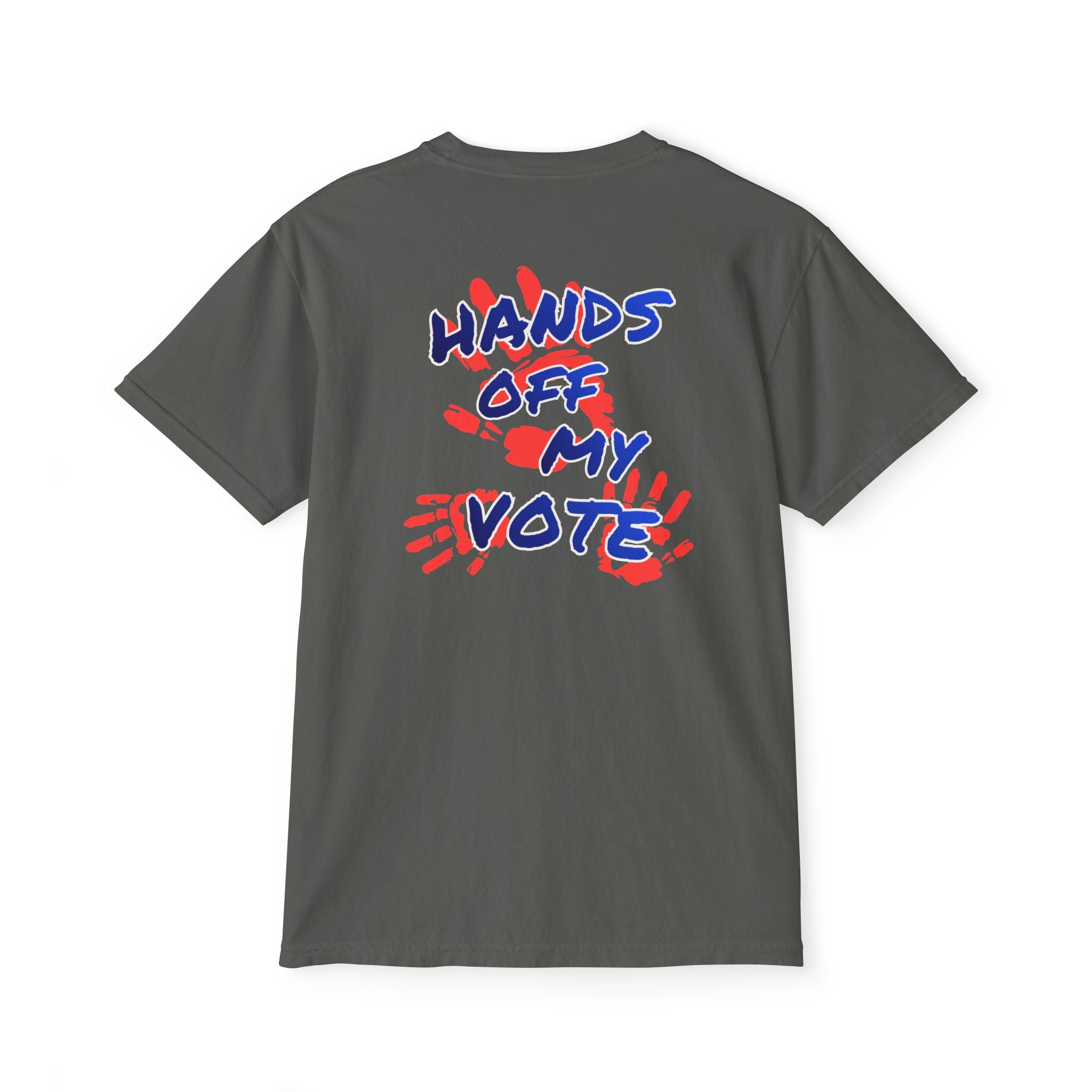 Hands Off My Vote Shirt | Political Voting Tee | Comfort Colors Pocket Unisex T-Shirt