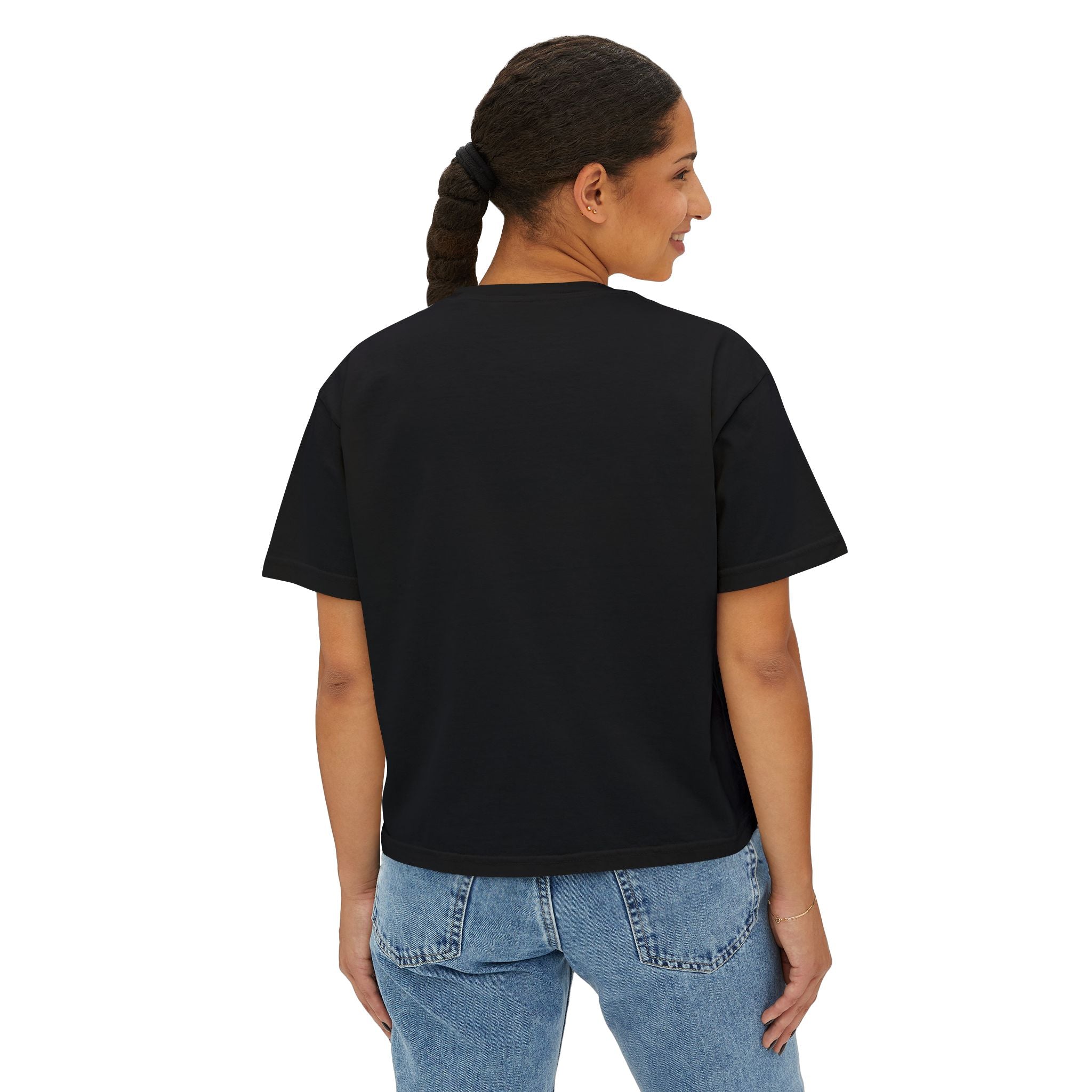 Love Over Hate, Can I Get an Amen Women's Boxy T-Shirt | Comfort Colors Feminist Graphic Tee