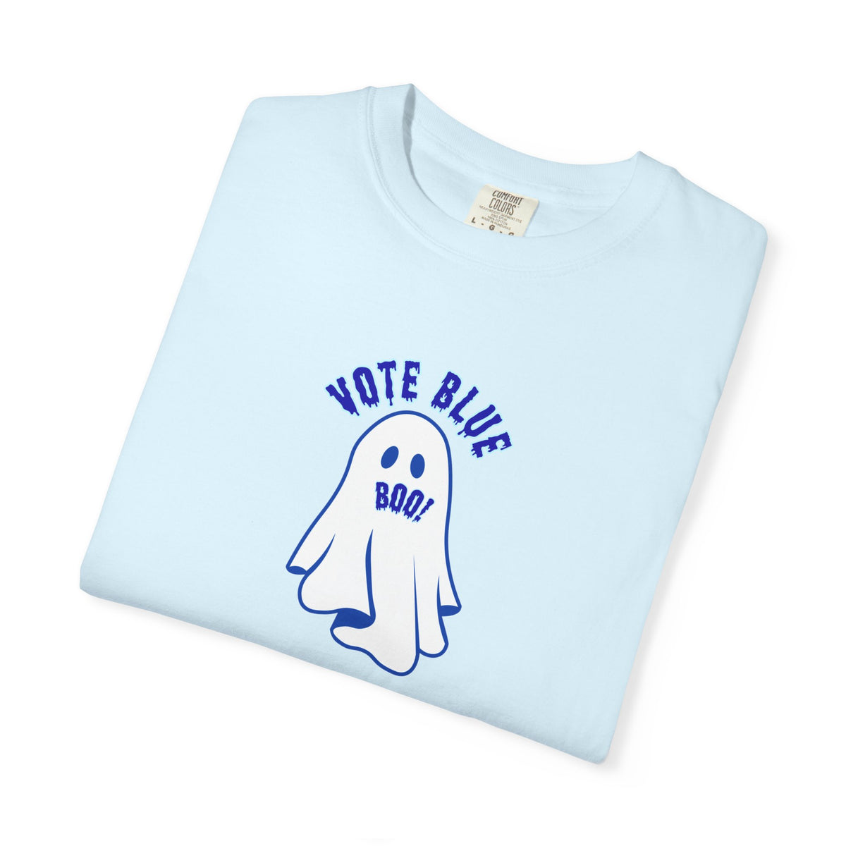 Vote Blue, Boo! Halloween T-Shirt | Comfort Colors Political Tee