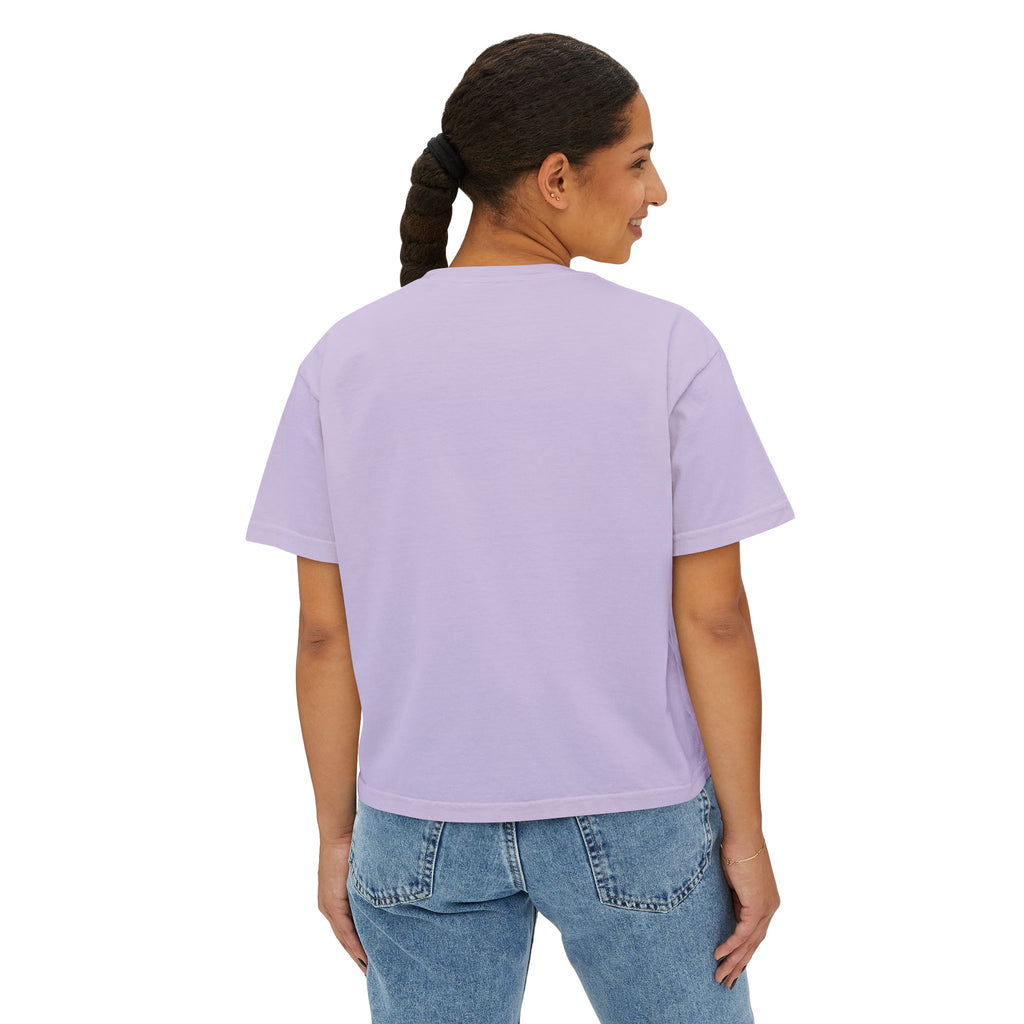 Love Over Hate, Can I Get an Amen Women's Boxy T-Shirt | Comfort Colors Feminist Graphic Tee