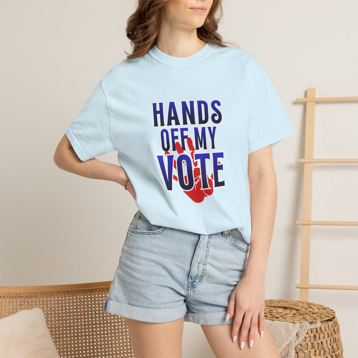 Hands Off My Vote Shirt | Political Voting Tee | Comfort Colors Unisex T-Shirt
