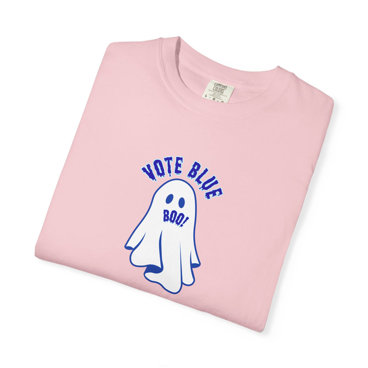 Vote Blue, Boo! Halloween T-Shirt | Comfort Colors Political Tee
