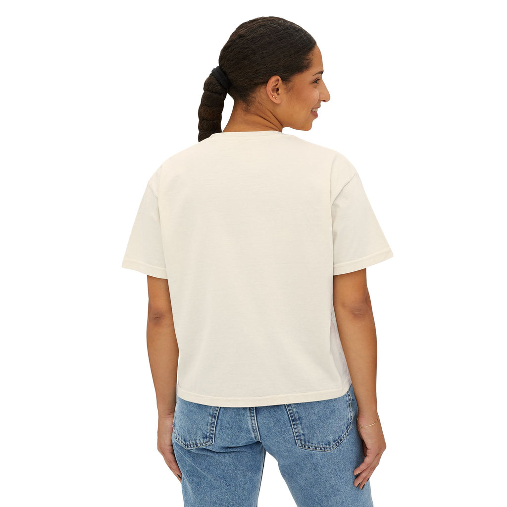 Love Over Hate, Can I Get an Amen Women's Boxy T-Shirt | Comfort Colors Feminist Graphic Tee