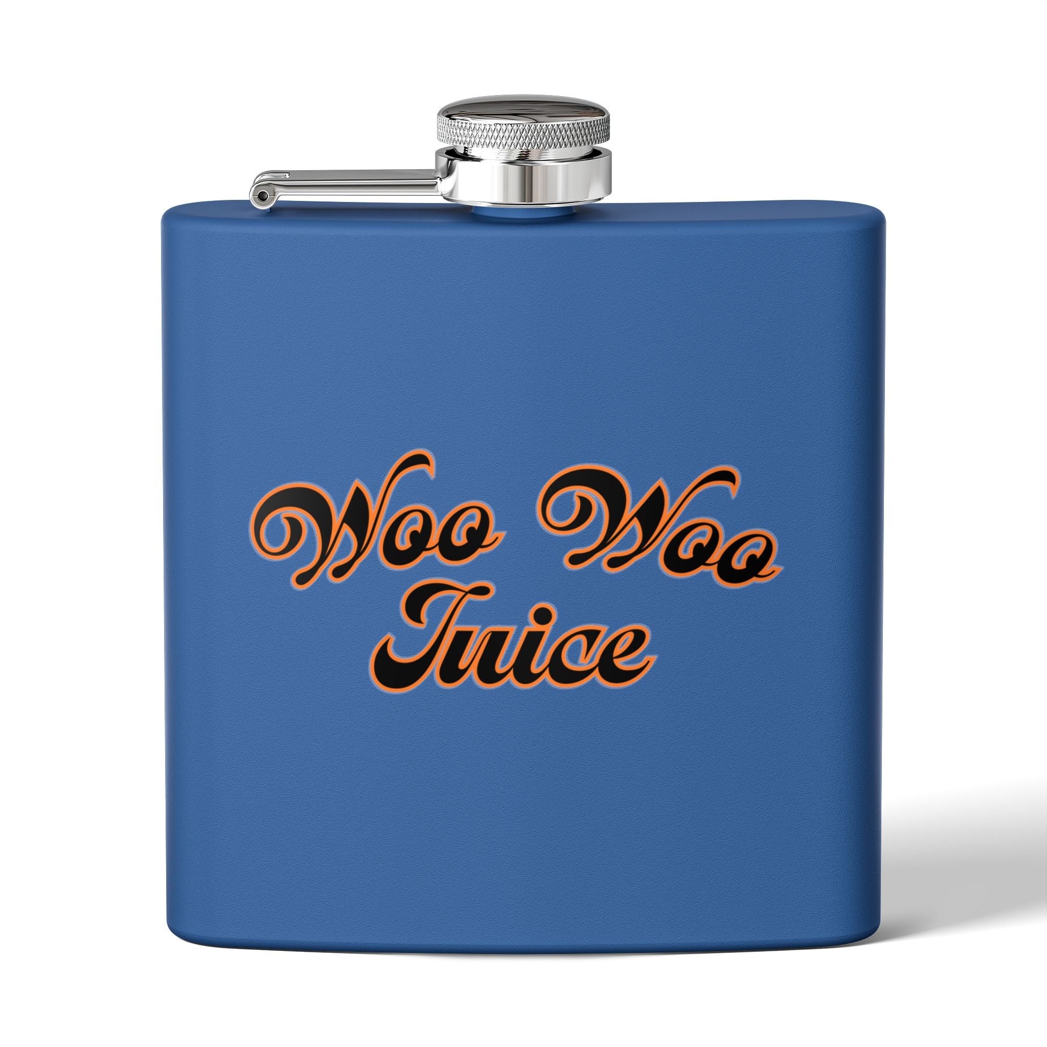 Woo Woo Juice 6 oz Metal Flask | Funny Mystical Witchy Gift