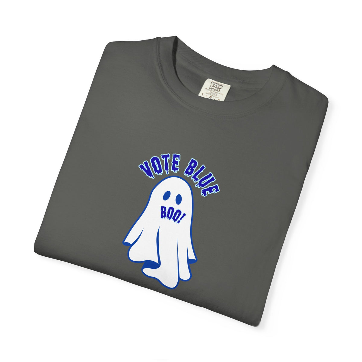 Vote Blue, Boo! Halloween T-Shirt | Comfort Colors Political Tee