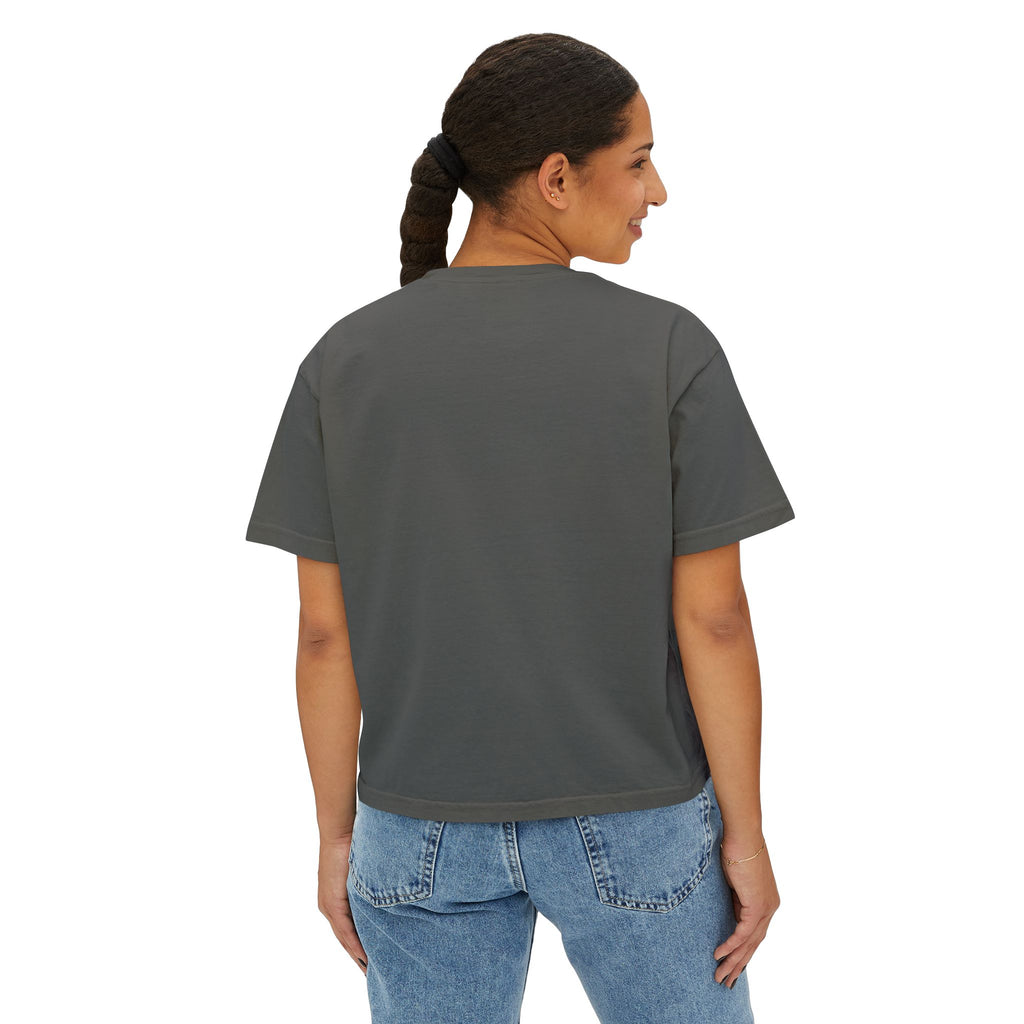 Love Over Hate, Can I Get an Amen Women's Boxy T-Shirt | Comfort Colors Feminist Graphic Tee
