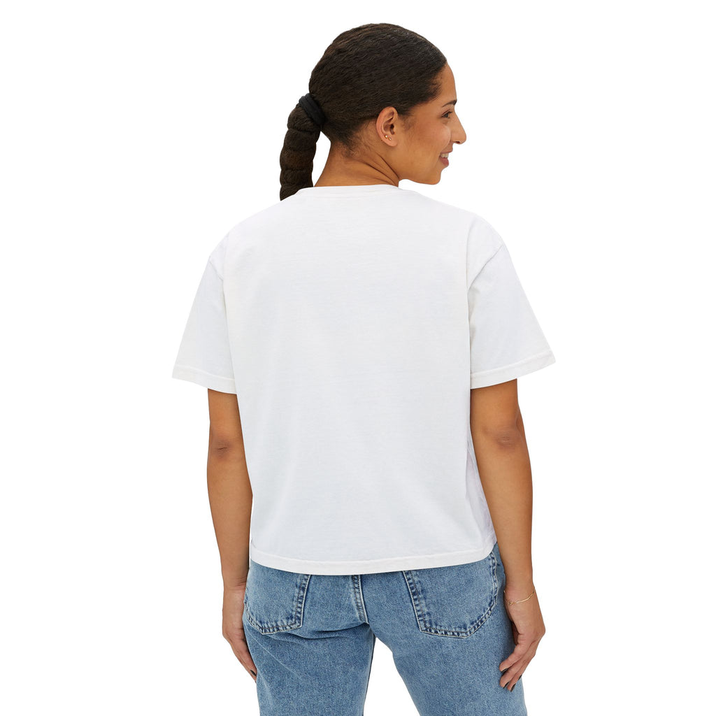Love Over Hate, Can I Get an Amen Women's Boxy T-Shirt | Comfort Colors Feminist Graphic Tee