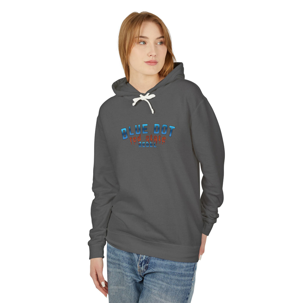 Blue Dot Red State Rebel Hoodie | Blue Dot Political Pullover