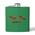 Woo Woo Juice 6 oz Metal Flask | Funny Mystical Witchy Gift
