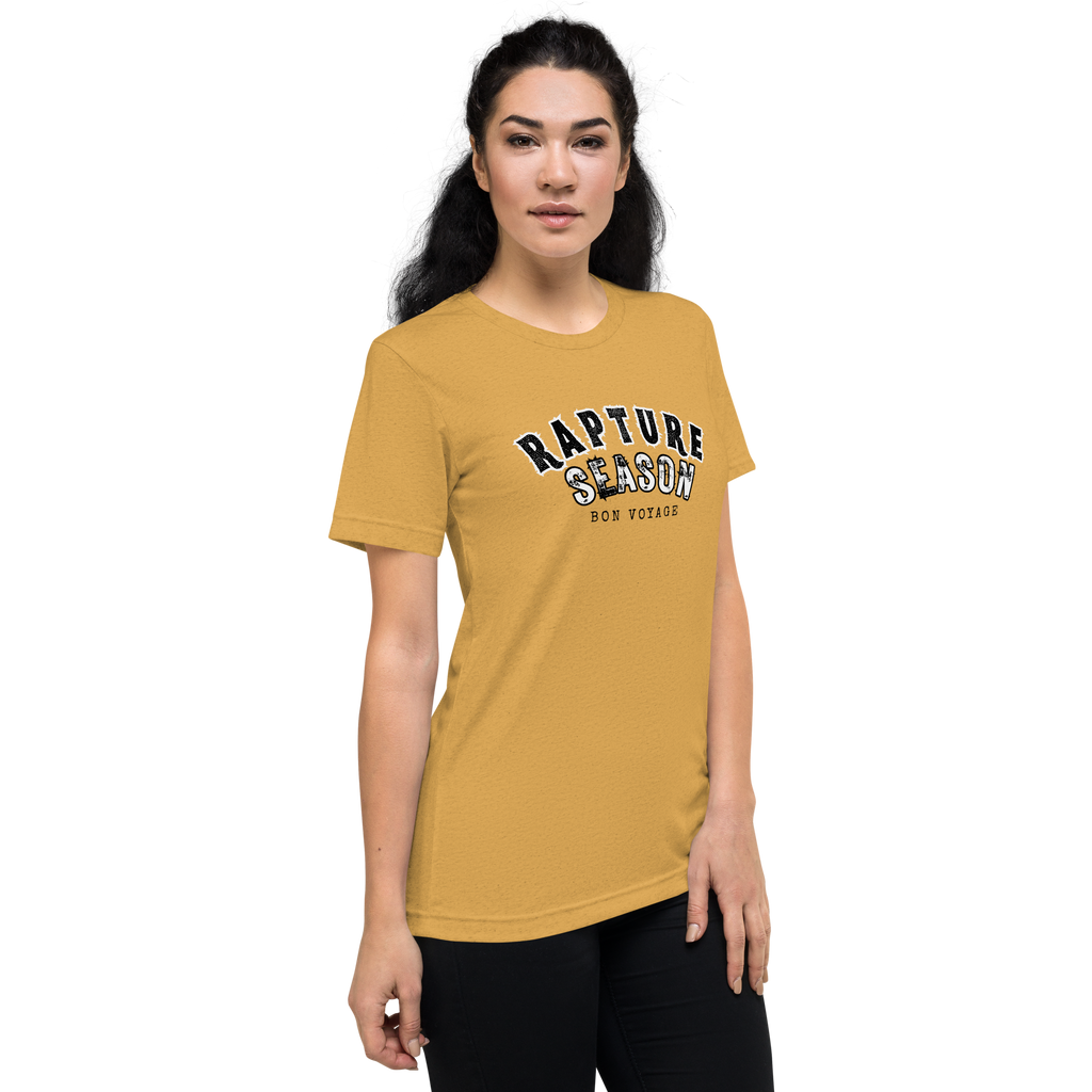 Rapture Season Bon Voyage T-Shirt | Funny Political Satire Tee | Comfort Colors Graphic Shirt for Free Thinkers